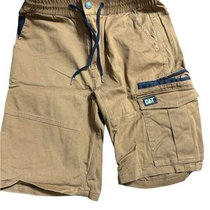 Caterpillar Men's Tan Cargo Shorts